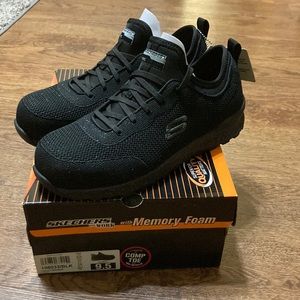 Sketchers Bulkin Balran Comp Toe Work Sneakers